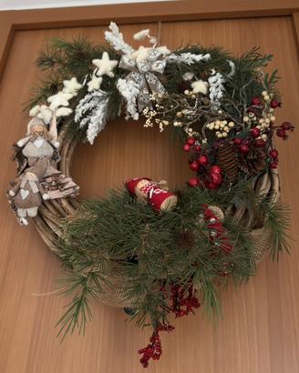 Decorazione natalizia da porta