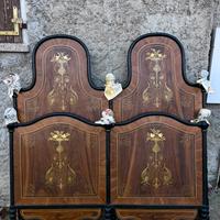 Letto matrimoniale in ferro ‘900