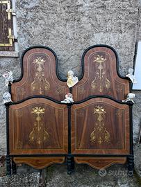 Letto matrimoniale in ferro ‘900