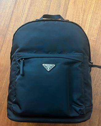 Zaino nero prada uomo