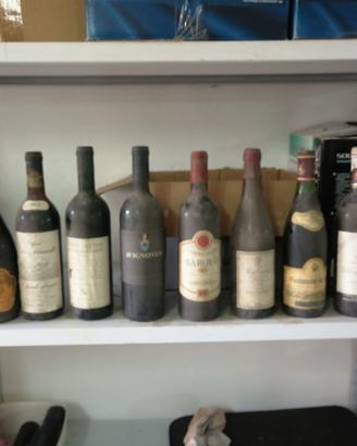 Bottiglie di vino per collezionisti