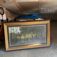 Quadro dipinto a mano 150 x 97 con cornice