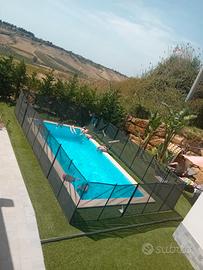 Recinzione Flessibile di Sicurezza piscina bambini