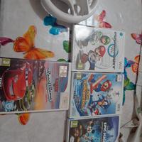  4  giochi nintendo wii  + volante 