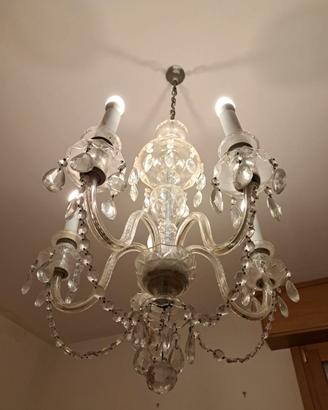 LAMPADARIO CRISTALLO