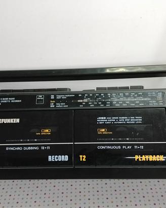 Radioregistratore Telefunken RK 8865