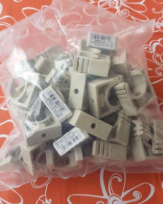 STAFFA COLLARE SUPPORTO PER TUBO METRICO