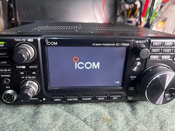 icom ic 7300 un anno di vita in garanzia imballato