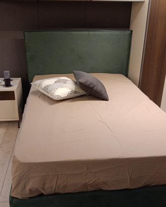 letto contenitore e materasso