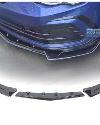 SPOILER LIP VOLKSWAGEN VW GOLF 8 R LINE NERO LUCID