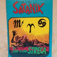 Satanik riquadro azzurro 15 numeri rari Corno