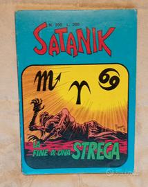 Satanik riquadro azzurro 15 numeri rari Corno