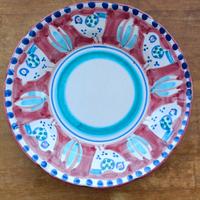 Tre piatti ceramica vietrese Solimene 