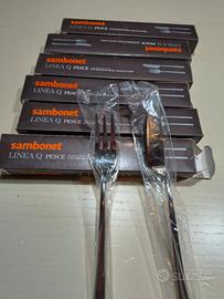 set posate da pesce in acciaio Sambonet