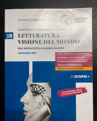 Libro LETTERATURA VISIONE DEL MONDO 3B