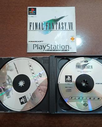 Final fantasy 7 playstation1 1999 originale 