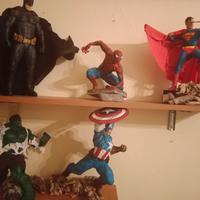 Collezione action figure supereroi 
