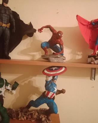 Collezione action figure supereroi 
