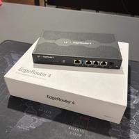 Ubiquiti Edgerouter ER-4 + staffa per rack