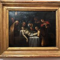 Dipinto antico-Deposizione di Cristo