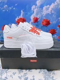 Nike Air Force 1 Low Supreme White