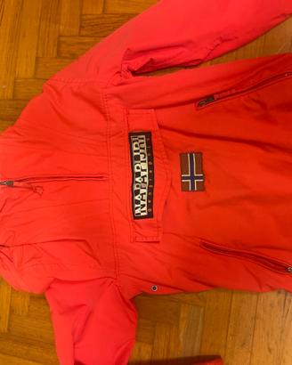 Giacca invernale napapijri rossa(prezzo trattabile