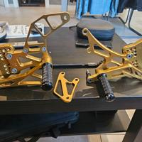 pedane arretrate 4racing zx6r 2007