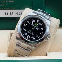 Rolex Air-King Ref. 126900 acciaio FULL SET