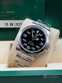 Rolex Air-King Ref. 126900 acciaio FULL SET