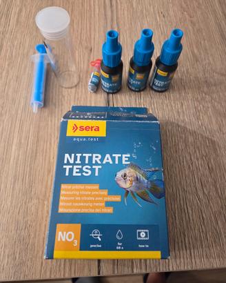 kit misura nitrati test acquario