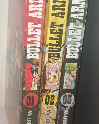 Bullet Armors manga vol. 1-2-3
