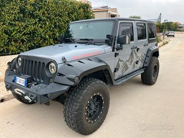 Jeep wrangler unlimited jk preparato