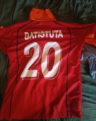 maglia estiva Roma Batistuta 20