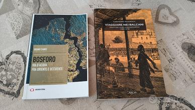 Lotto 2 libri storia e viaggi: Bosforo + Balcani