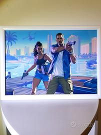 Stampa Poster Grand Theft Auto VI GTA 6 + Cornice