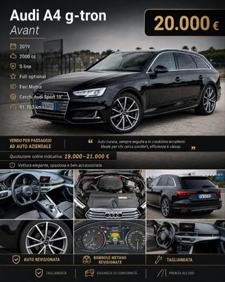audi A4 gtron 2000cc 170cv