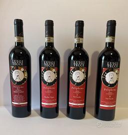 Luigi Tecce Taurasi Riserva Poliphemo - Verticale