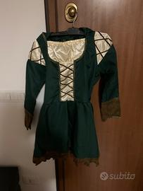 Vestito di carnevale  Lady Marian di Robin Hood