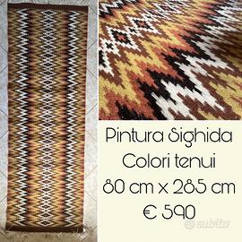 Tappeto sardo   Pintura Sighida  285 cm x 80 cm
