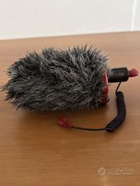 Microfono Shotgun Lensgo Ddm2 + Deadcat e Custodia