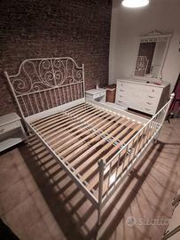 Letto IKEA Leirvik con doghe 160x200