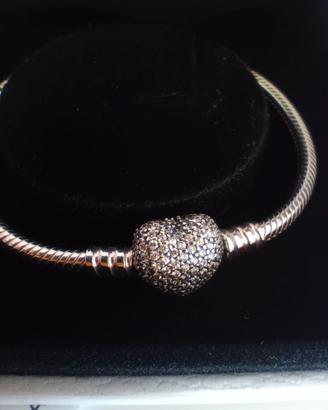 Bracciale pandora 17 chiusura a cuore