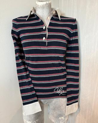 Woolrich polo manica lunga cotone