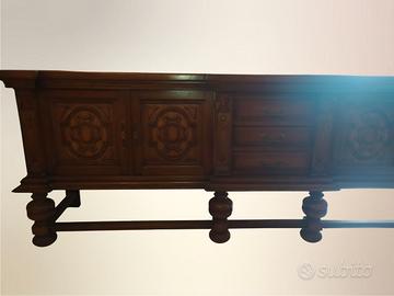 Buffet vintage anni '70 in legno massello