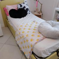 Letto singolo con contenitore