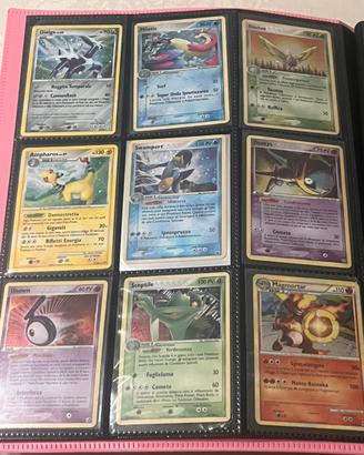 Lotto 9 carte pokemon