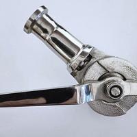 Morsetto snodato per tubo ø 25 con clamp aisi 316