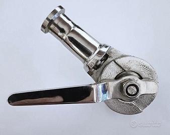 Morsetto snodato per tubo ø 25 con clamp aisi 316