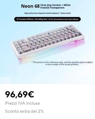 Tastiera gaming magnetica VGN