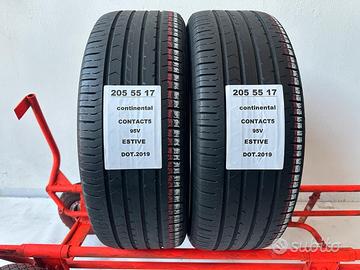 2 gomme 205 55 17 Continental